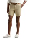 Polo Ralph Lauren Salinger 8 Inch Straight Fit Chino Shorts In Beige