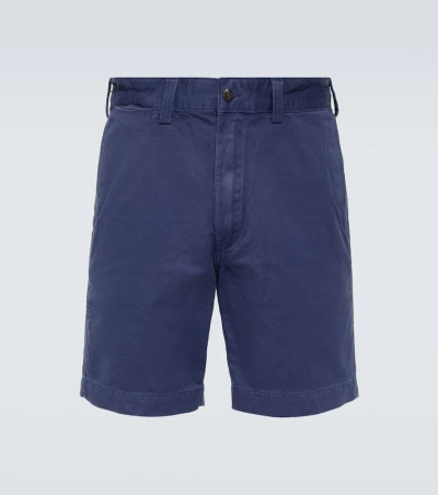 Polo Ralph Lauren Salinger Cotton Canvas Shorts In Blue