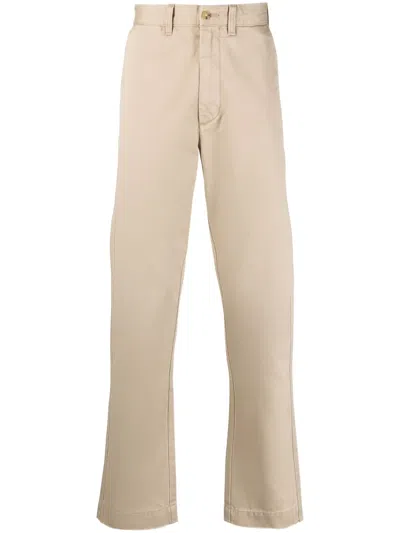Polo Ralph Lauren Salinger Cotton Chino Trousers In Neutrals