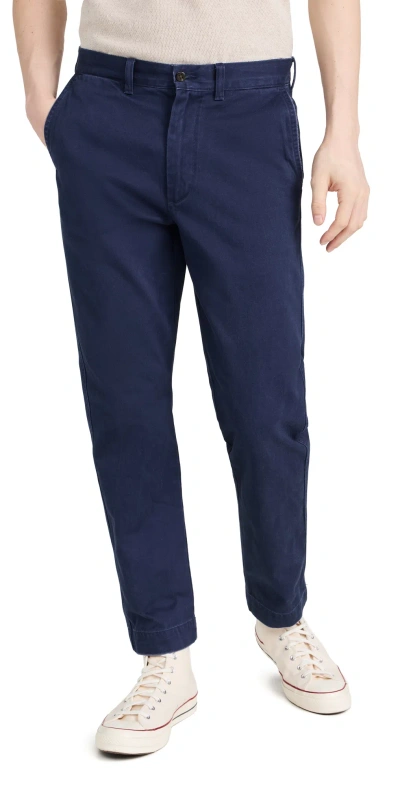 Polo Ralph Lauren Salinger Flat Front Trousers Newport Navy