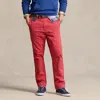 Polo Ralph Lauren Salinger Straight Fit Chino Trouser In Red