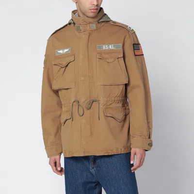 POLO RALPH LAUREN SAND-COLORED MILITARY JACKET