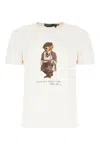 Polo Ralph Lauren Mens White Polo Bear Graphic-print Cotton-jersey T-shirt Xxl In White