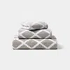 Polo Ralph Lauren Sanders Diamond Bath Towels In Pewter