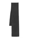 Polo Ralph Lauren Scarf Classic Wool Blend Accessories In Grey