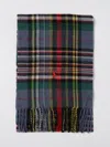 Polo Ralph Lauren Check-pattern Fringed Scarf In Multi