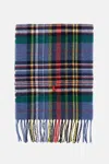 Polo Ralph Lauren Check-pattern Fringed Scarf In Multi