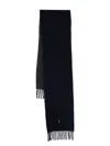 Polo Ralph Lauren Polo-pony Scarf In Blue