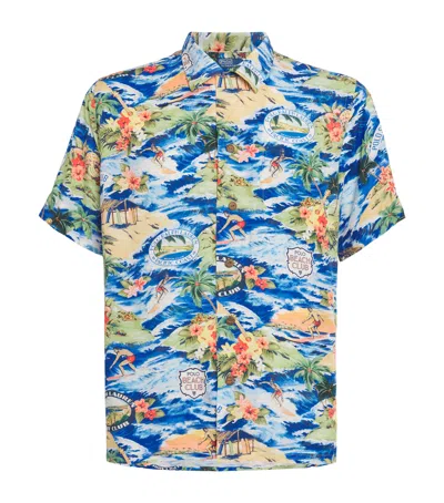 POLO RALPH LAUREN SCENIC PRINT CUBAN SHIRT