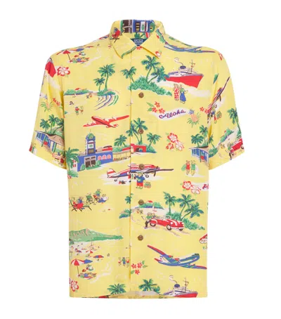 POLO RALPH LAUREN SCENIC PRINT CUBAN SHIRT