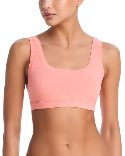 Polo Ralph Lauren Scoop Neck Bralette In Pink