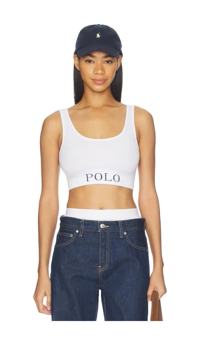 Polo Ralph Lauren Scoop Tank Top In White