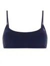 Polo Ralph Lauren Navy Blue Top Bikini Top With Logo