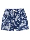 Polo Ralph Lauren 5.75-inch Traveler Polo Bear Swim Trunk In Blue