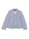 Polo Ralph Lauren Seersuck Jacket In Blue