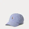 Polo Ralph Lauren Men's Seersucker Ball Cap In Cruise Royal Seersucker