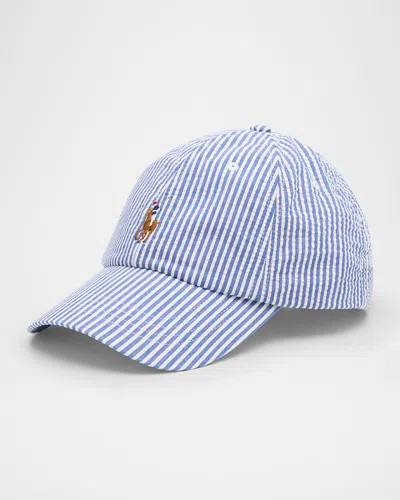 Polo Ralph Lauren Seersucker Baseball Cap