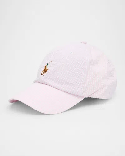 Polo Ralph Lauren Seersucker Baseball Cap