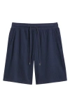 Polo Ralph Lauren Seersucker Pajama Shorts In Blue
