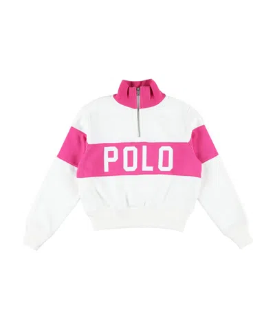 POLO RALPH LAUREN SEMI-ZIPPER SWEATER