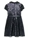 Polo Ralph Lauren Sequinned Dress In Blue