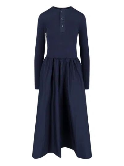 Polo Ralph Lauren 'serafino' Maxi Dress In Blue