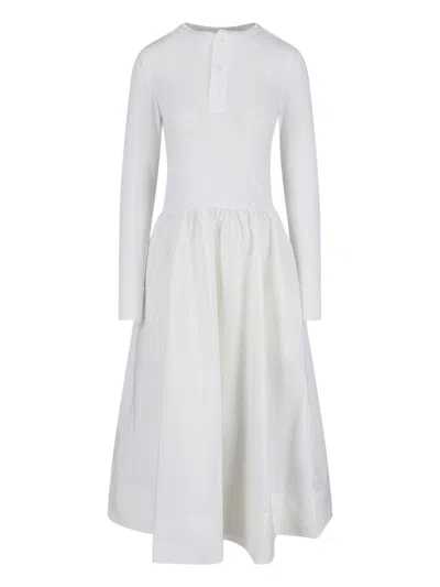Polo Ralph Lauren 'serafino' Maxi Dress In White