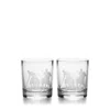 Polo Ralph Lauren Set Of 2 Garrett Old Fashioned Glasses In Clear