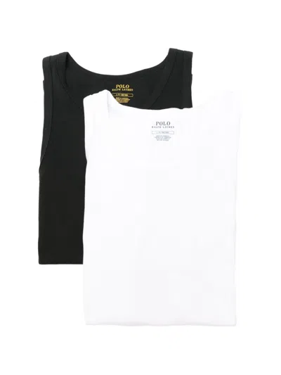 Polo Ralph Lauren Set Of 2 Tank Tops With Pony Motif In Multi