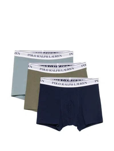 Polo Ralph Lauren Set Of 3 Boxers With Logo Band In Multi