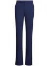 Polo Ralph Lauren Seth Wool Crepe Pant In Blue