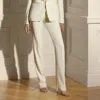 Polo Ralph Lauren Seth Wool Crepe Tuxedo Pant In Lux Cream