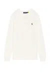 Polo Ralph Lauren Polo Pony-embroidered Cotton T-shirt In Deckwash White