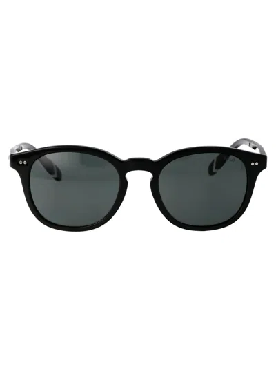 Polo Ralph Lauren Shiny Black Acetate Sunglasses