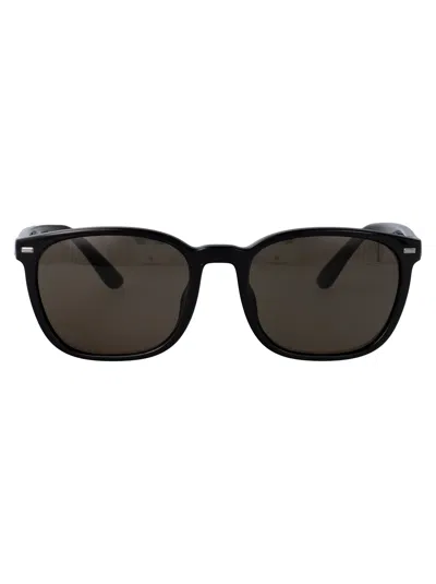 Polo Ralph Lauren Shiny Black Injected Sunglasses