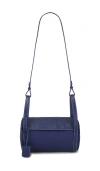 Polo Ralph Lauren Shiny Pebble Medium Duffle In Black