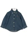 Polo Ralph Lauren Denim Shirt In Blue
