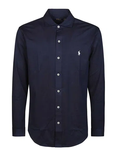 Polo Ralph Lauren Camicia Oxford Slim-fit In Blue