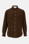 Polo Ralph Lauren Long Sleeve Sport Shirt In Brown