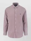 Polo Ralph Lauren Red And White Striped Button-up Shirt In Pink