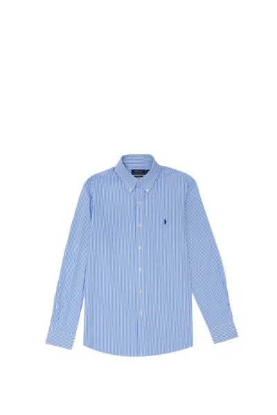 Polo Ralph Lauren Shirt In Clear Blue