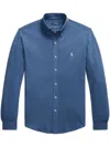 Polo Ralph Lauren Polo Pony-embroidered Cotton Shirt In Old Royal