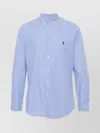 Polo Ralph Lauren Custom Fit Shirt In Blue