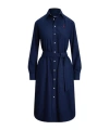 Polo Ralph Lauren Shirt Dress In Black