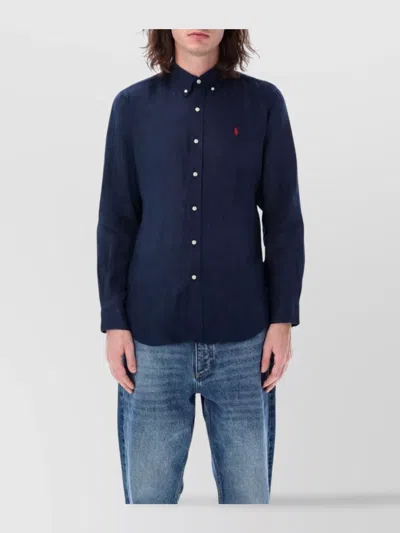 POLO RALPH LAUREN SHIRT FITTED BUTTON-DOWN COLLAR