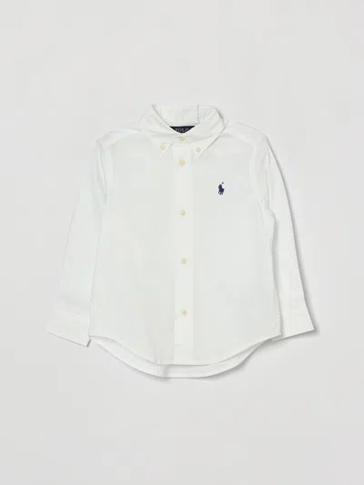 Polo Ralph Lauren Shirt Kids Color White