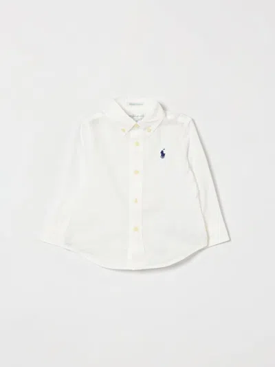 Polo Ralph Lauren Babies'  Shirt Kids Color White