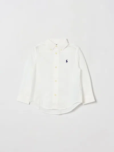 Polo Ralph Lauren Shirt Kids Color White