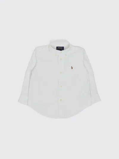 Polo Ralph Lauren Shirt Kids Color White
