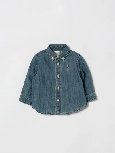 Polo Ralph Lauren Babies' Shirt Kids  In Blue